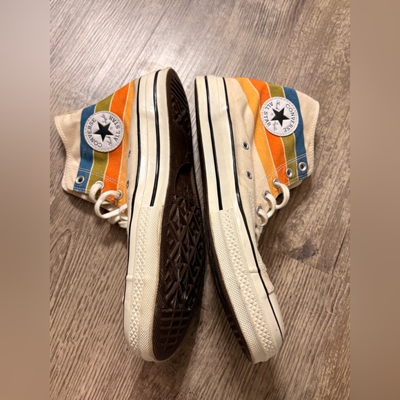 Converse Chuck 70 High-Tops with Multicolor Stripes - Picture 1 of 4